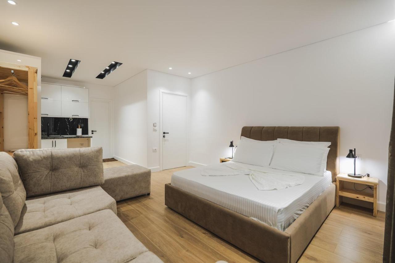Luxury Villa Alisja Sarande With Private Beach Exterior foto