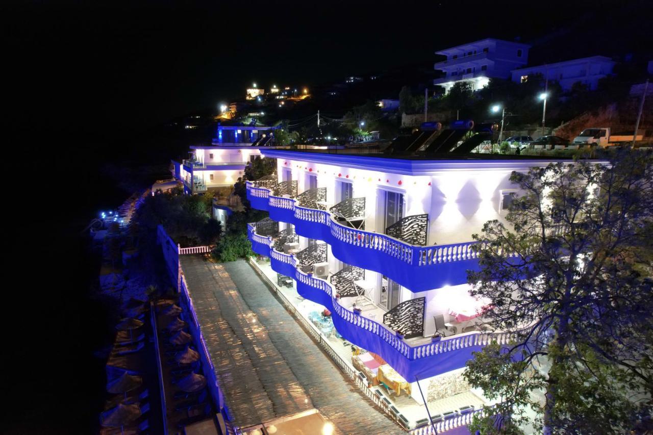Luxury Villa Alisja Sarande With Private Beach Exterior foto