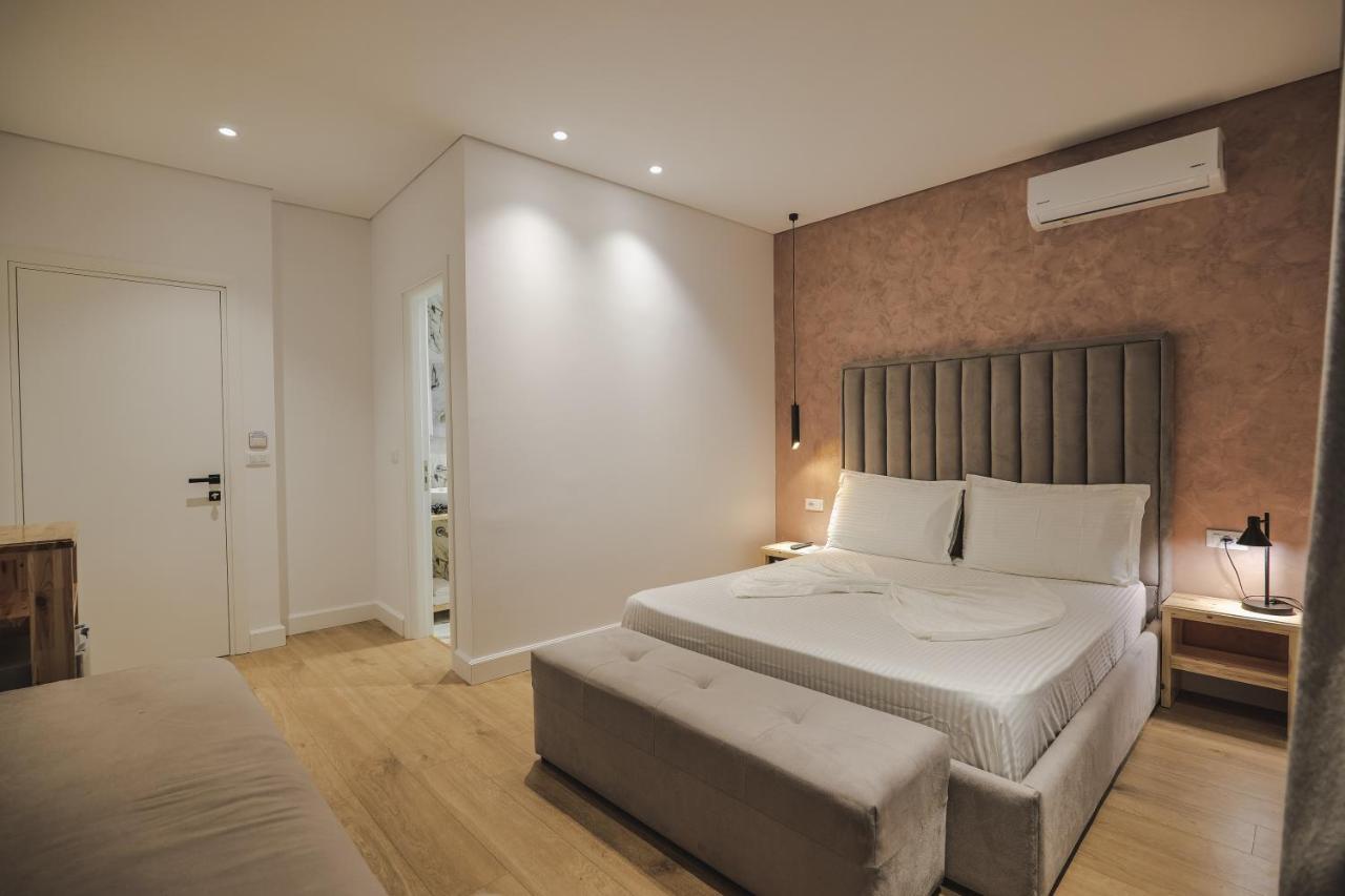 Luxury Villa Alisja Sarande With Private Beach Exterior foto