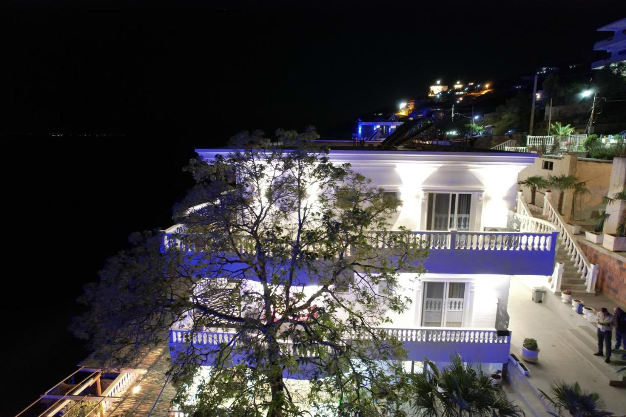 Luxury Villa Alisja Sarande With Private Beach Exterior foto