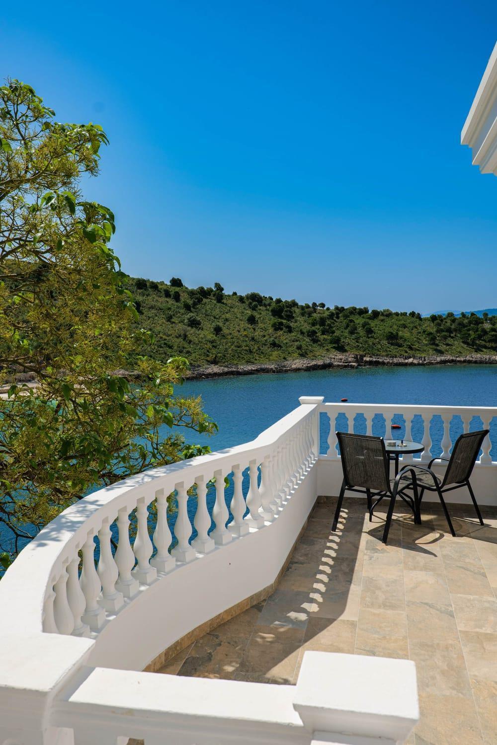 Luxury Villa Alisja Sarande With Private Beach Zimmer foto
